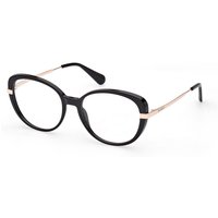 Max & Co. MO5112 001 Women’s Eyeglasses Black Size 54 - Blue Light Block Available