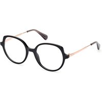 Max & Co. MO5121 001 Women’s Eyeglasses Black Size 50 - Blue Light Block Available