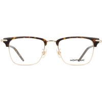 Montblanc MB0409O アジアフィット 003 サングラス - 男性用 - 金色