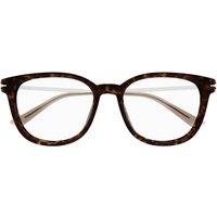 Montblanc MB0309OA アジアフィット 002 サングラス - 男性用 - べっ甲shell