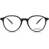 Montblanc MB0291O 001 Men's Eyeglasses Black Size 50 - Blue Light Block Available