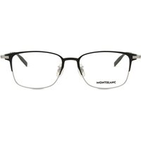 Montblanc MB0314OA Asian Fit 001 Men's Eyeglasses Black Size 54 - Blue Light Block Available