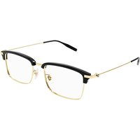 Montblanc MB0318OA アジアフィット 002 サングラス - 男性用 - 金色