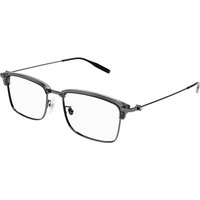 Montblanc MB0318OA アジアフィット 003 サングラス - 男性用 - クリア
