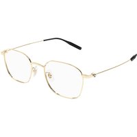 Montblanc MB0371OA アジアフィット 002 サングラス - 男性用 - 金色