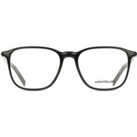 Montblanc MB0386O 001 Men's Eyeglasses Black Size 52 - Blue Light Block Available
