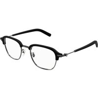 Montblanc MB0390O アジアフィット 002 サングラス - 男性用 - 黒