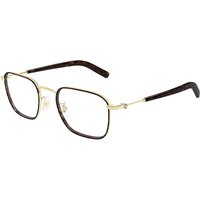 Montblanc MB0424O 003 Men's Eyeglasses Gold Size 50 - Blue Light Block Available