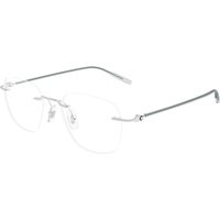 Montblanc MB0430O 004 サングラス - 男性用 - Silver