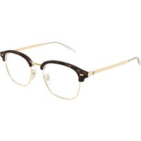 Montblanc MB0446OA アジアフィット 004 サングラス - 男性用 - 金色