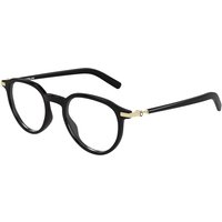 Montblanc MB0495O 001 Men's Eyeglasses Black Size 49 - Blue Light Block Available