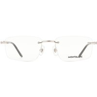Montblanc MB0480O 002 サングラス - 男性用 - Silver
