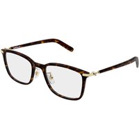 Montblanc MB0500OA アジアフィット 002 サングラス - 男性用 - べっ甲shell