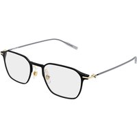 Montblanc MB0504O 001 Men's Eyeglasses Black Size 51 - Blue Light Block Available