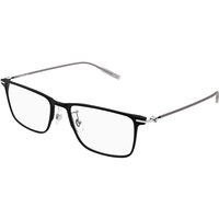 Montblanc MB0506OL Asian Fit 002 Men's Eyeglasses Black Size 56 - Blue Light Block Available