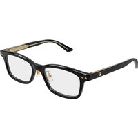 Montblanc MB0533OJ Asian Fit 001 Men's Eyeglasses Black Size 53 - Blue Light Block Available