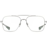 Dita Flight-Seven DTX111-57-01 Men's Eyeglasses Silver Size 57 - Blue Light Block Available