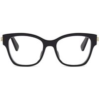 Bvlgari BV50077I 001 Men's Eyeglasses Black Size 53 - Blue Light Block Available