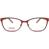 HUGO Hugo 1008 QYF Women’s Eyeglasses Burgundy Size 54 - Blue Light Block Available