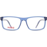 HUGO HG 1262 PJP Men's Eyeglasses Blue Size 55 - Blue Light Block Available