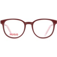 HUGO HG 1303 0T5 Women’s Eyeglasses Burgundy Size 49 - Blue Light Block Available