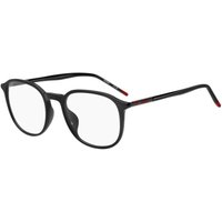 HUGO HG 1378/G Asian Fit 807 Men's Eyeglasses Black Size 52 - Blue Light Block Available