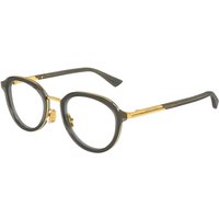 Bottega Veneta BV1377OA Asian Fit 008 Men's Eyeglasses Clear Size 51 - Blue Light Block Available