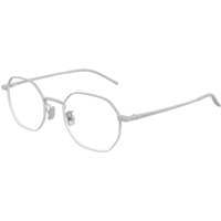 Bottega Veneta BV1423OA アジアフィット 002 サングラス - 男性用 - Silver