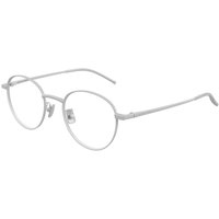 Bottega Veneta BV1424OA アジアフィット 002 サングラス - 男性用 - Silver