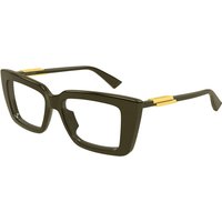 Bottega Veneta BV1448O 005 Women’s Eyeglasses Green Size 53 - Blue Light Block Available