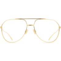 Bottega Veneta BV1465S 005 Men's Eyeglasses Gold Size 60 - Blue Light Block Available
