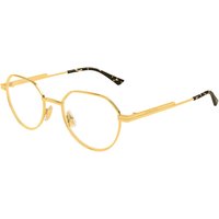 Bottega Veneta BV1468O 001 Men's Eyeglasses Gold Size 51 - Blue Light Block Available