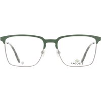 Lacoste L2295 301 Men's Eyeglasses Green Size 53 - Blue Light Block Available