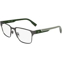 Lacoste L2306 N 035 Men's Eyeglasses Gunmetal Size 55 - Blue Light Block Available