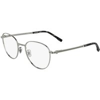 Lacoste L2312 N 045 Men's Eyeglasses Silver Size 52 - Blue Light Block Available