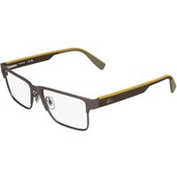 Lacoste L2318 264 Men's Eyeglasses Grey Size 55 - Blue Light Block Available