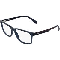 Lacoste L4005 410 Men's Eyeglasses Blue Size 56 - Blue Light Block Available