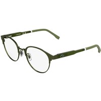 Lacoste L3115 275 Men's Eyeglasses Green Size 48 - Blue Light Block Available