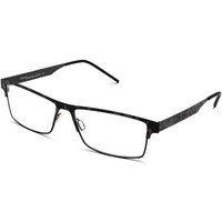 Italia Independent II 5302 153.009 Men's Eyeglasses Black Size 55 - Blue Light Block Available