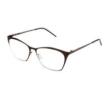 Italia Independent I-I MOD 5214 I-THIN METAL CRK.044 Women’s Eyeglasses Brown Size 51 - Blue Light Block Available