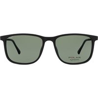 Polar PL 463 with Clip-On Polarized 76 メガネ フレーム - 男性用 - 黒