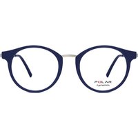 Polar 481 with Clip-On 20 Men's Eyeglasses Blue Size 48 - Blue Light Block Available