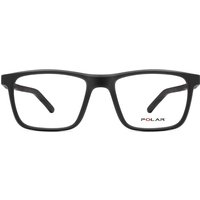 Polar Parkour With Clip-On 76 Men's Eyeglasses Black Size 52 - Blue Light Block Available