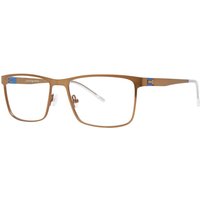 Jhane Barnes Filament Wheat Men's Eyeglasses Brown Size 55 - Blue Light Block Available
