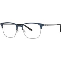 Jhane Barnes Modal Navy Men's Eyeglasses Blue Size 50 - Blue Light Block Available
