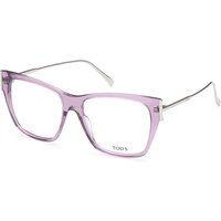 TODS TO5259 078 Women’s Eyeglasses Purple Size 54 - Blue Light Block Available