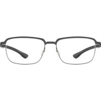 Ic! Berlin IC5032-D Luan 008 Men's Eyeglasses Gunmetal Size 53 - Blue Light Block Available