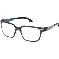 Ic! Berlin IC5151 FLX_09 002 Men's Eyeglasses Black Size 55 - Blue Light Block Available