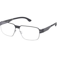 Ic! Berlin IC5156 Silvan 02A Men's Eyeglasses Black Size 58 - Blue Light Block Available