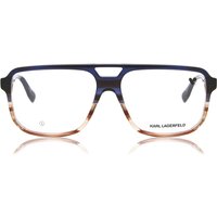 Karl Lagerfeld KL6156 424 Men's Eyeglasses Blue Size 58 - Blue Light Block Available